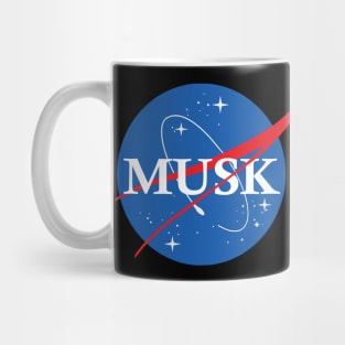 Nasa Musk Logo Mug